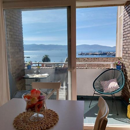 Appartement Vista Faro, Playa Panadeira à Sanxenxo Extérieur photo